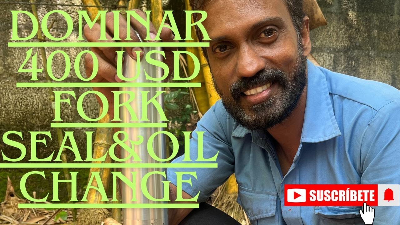 BAJAJ DOMINAR 400  FORKSEAL&FORK OIL CHANGING/MALAYALAM