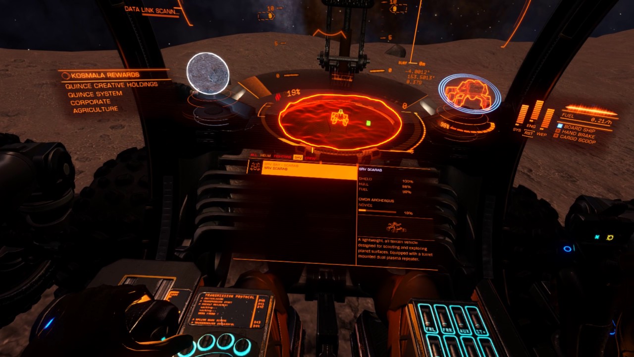 Archeagus Plays - Elite Dangerous VR with HCS ASTRA 1.8 and EDDI 2.2.3