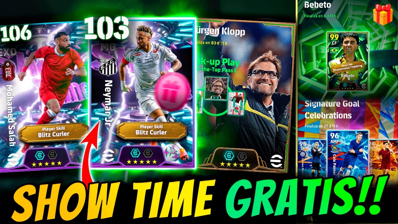 🎁 Neymar Jr. con Blitz Curler y GRATIS!! + Nuevo DT + Épico Accesible 🔥 || eFootball 2026
