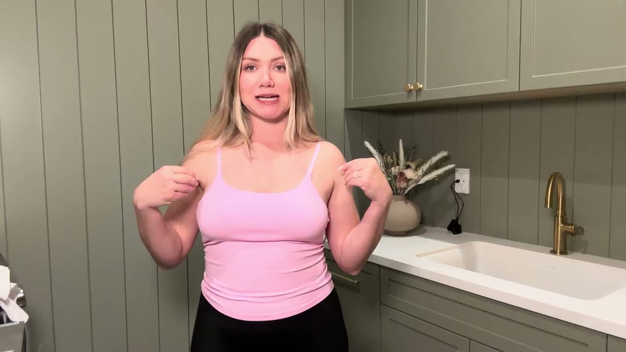 Honest Review of Sports Bra Built in Bra- (try on)