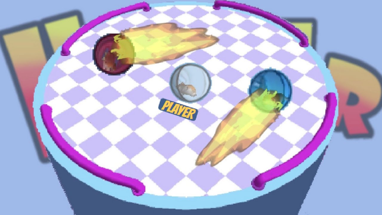 Hamsterball Player VS 2 Computers