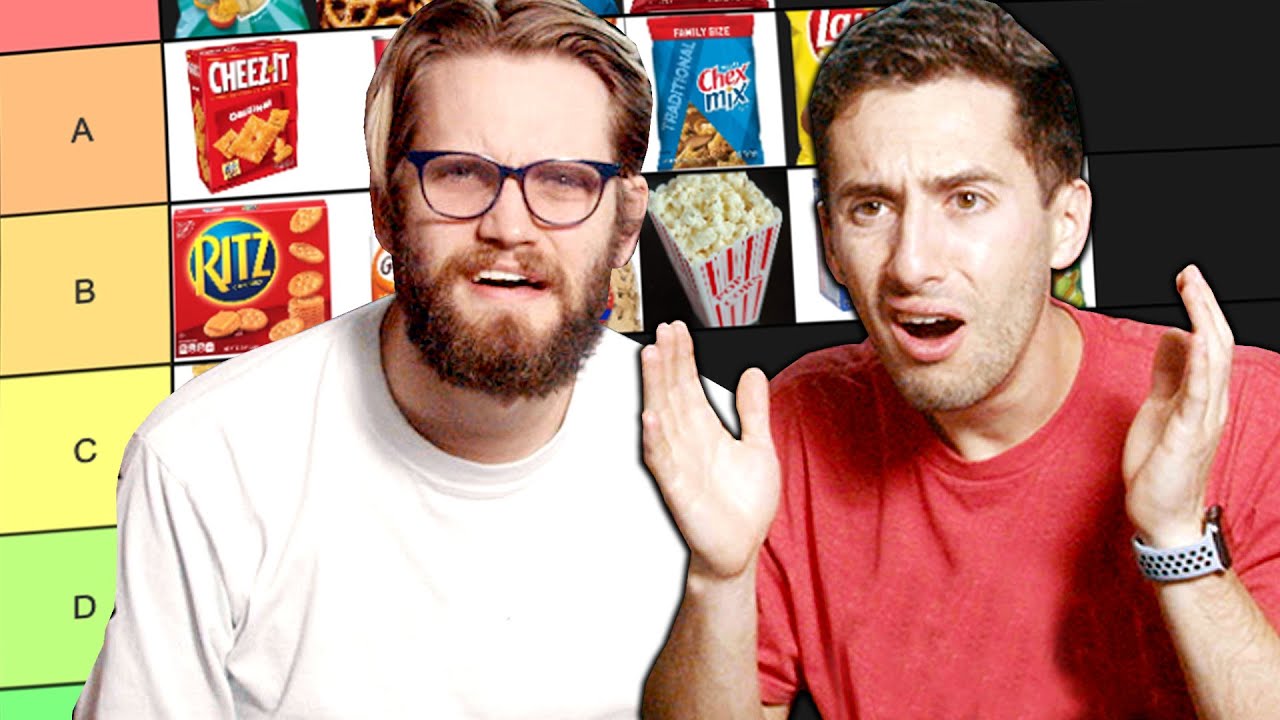 ULTIMATE Snack Food Tier List Ranking (irrelevant. 33)