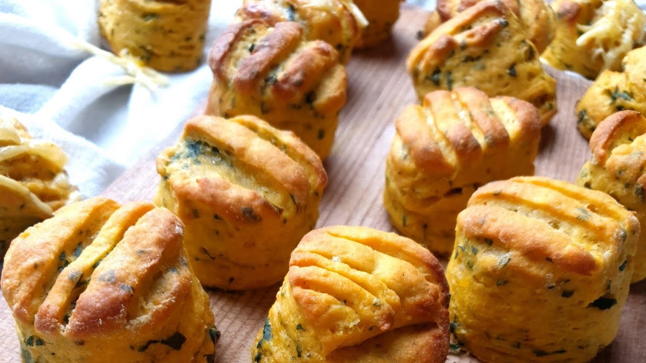 Medvehagymás pogácsa 🌱