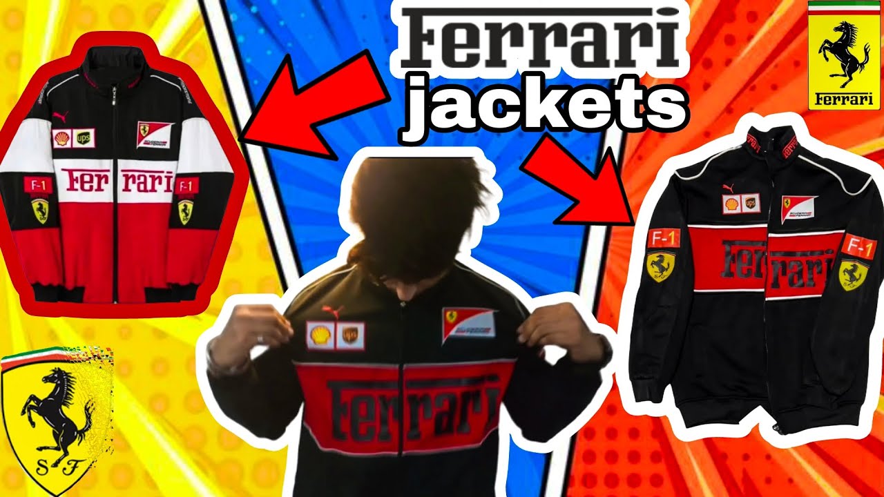 Ferrari F1 Jackets Review! 🏁| Size? 😱/ #FerrariF1