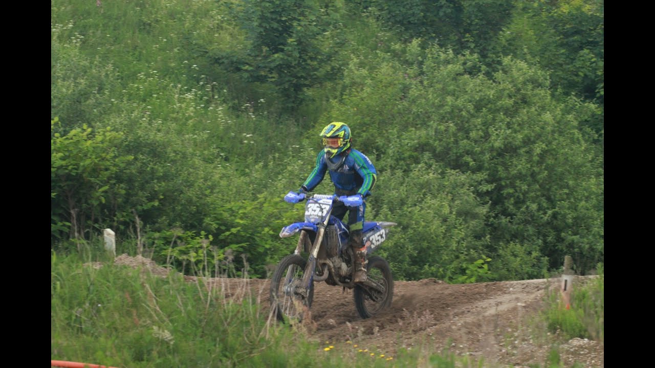 Mads A. Sørensen #353 Yamaha 125 Vesterbæk Motocross Padborg