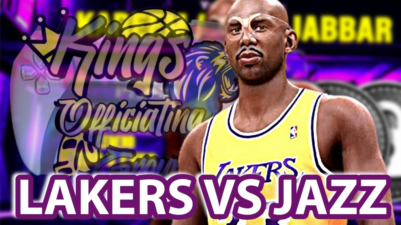 🔴LIVE - NBA - KAREEM - LAKERS VS JAZZ