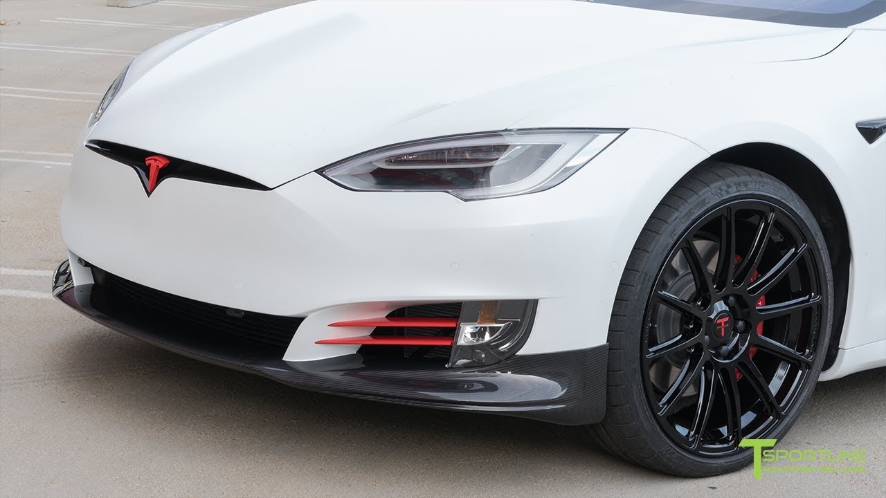How to Install a T Sportline Tesla Model S Carbon Fiber Front Apron