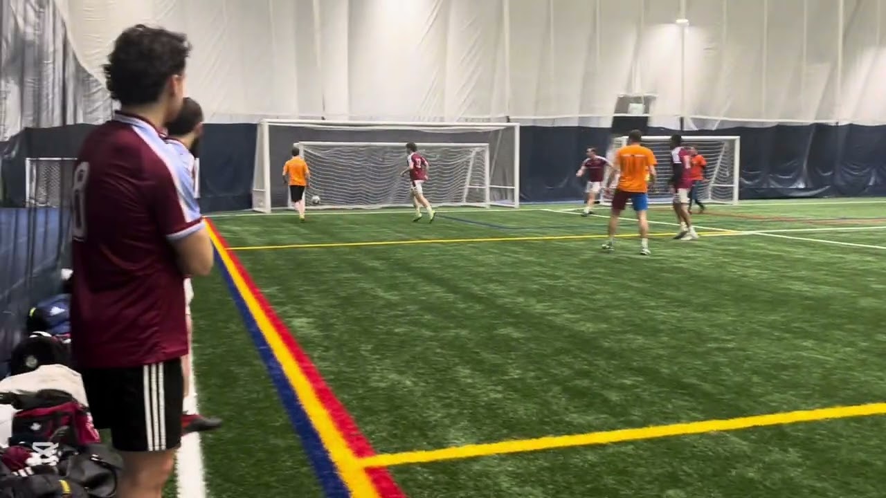 SSL soccer Tues/wed div 1 2nd half highlights only Workhaus fc massive 7-2 win vs AHS From March 17