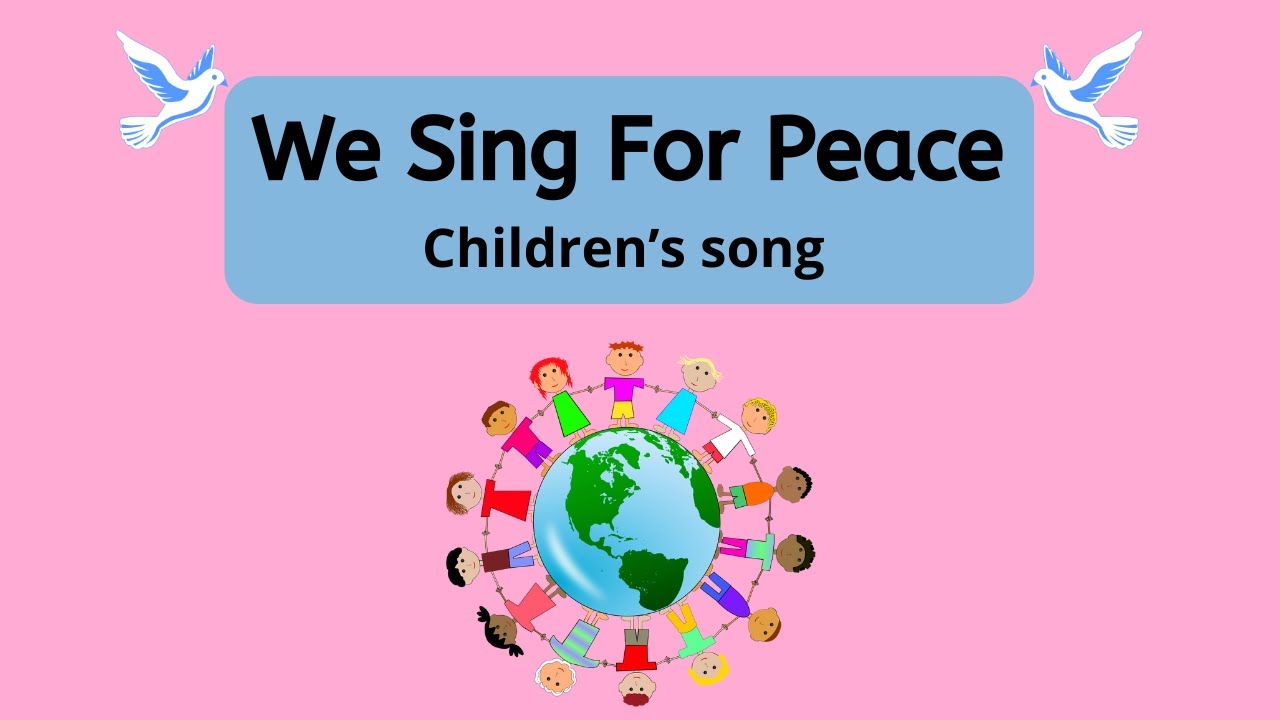 We Sing For Peace | Children's Remembrance Day Song With Lyrics By Singalong School Songs
