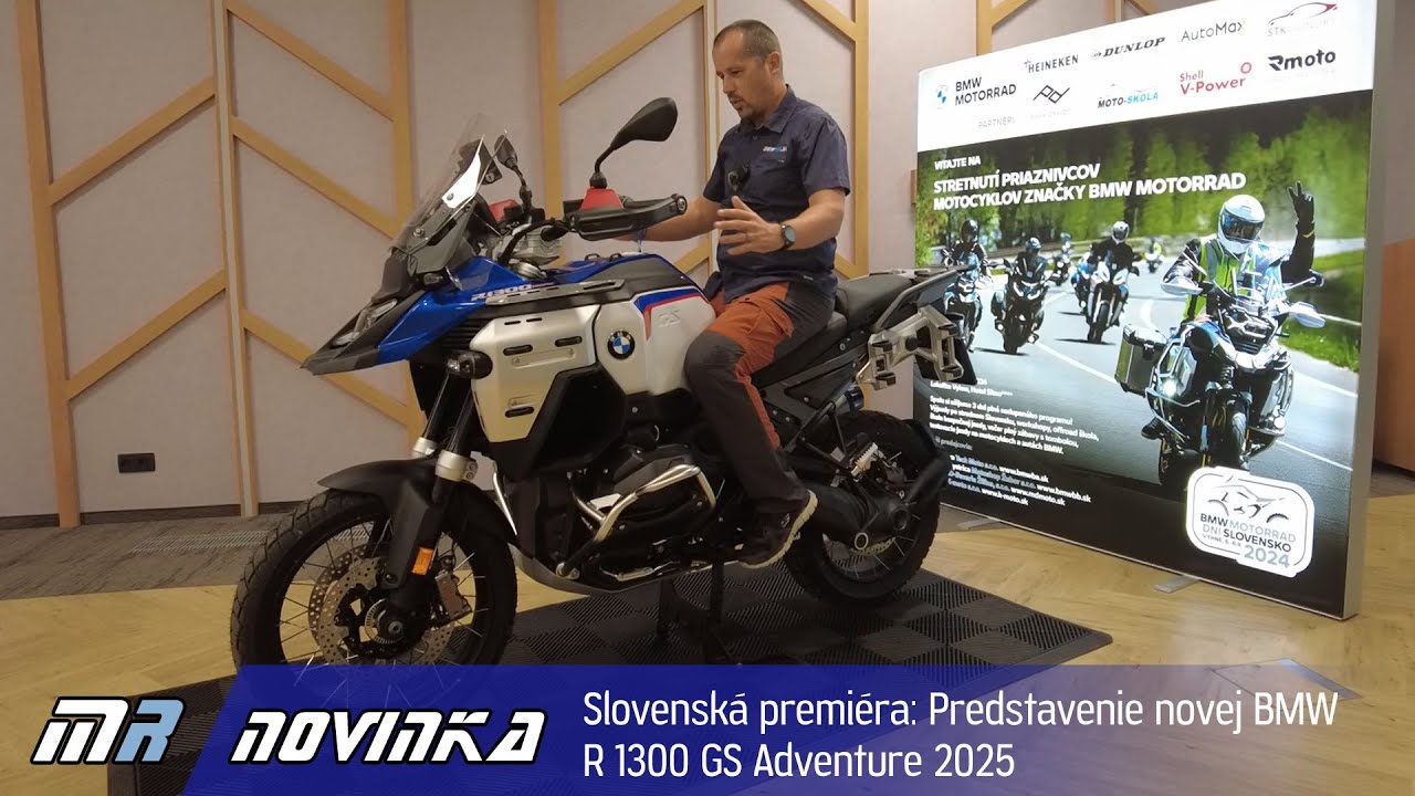 Slovenská premiéra: Predstavenie novej BMW R 1300 GS Adventure 2025 - motoride.sk
