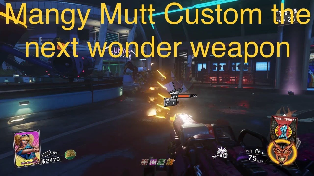 IW Zombies®: epic wonder weapon Mauler  Sentinel defending SETI -COM for 120 minutes