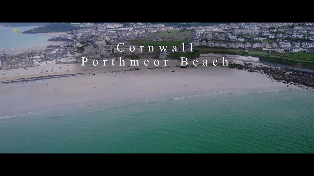 4K Porthmeor Beach Cornwall - Staycation UK 4K