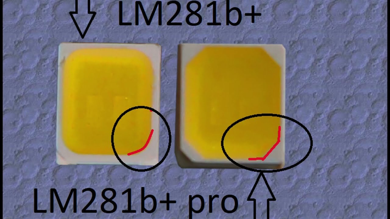 Отличие диодов Samsung 281b+, 281b+pro и 301b