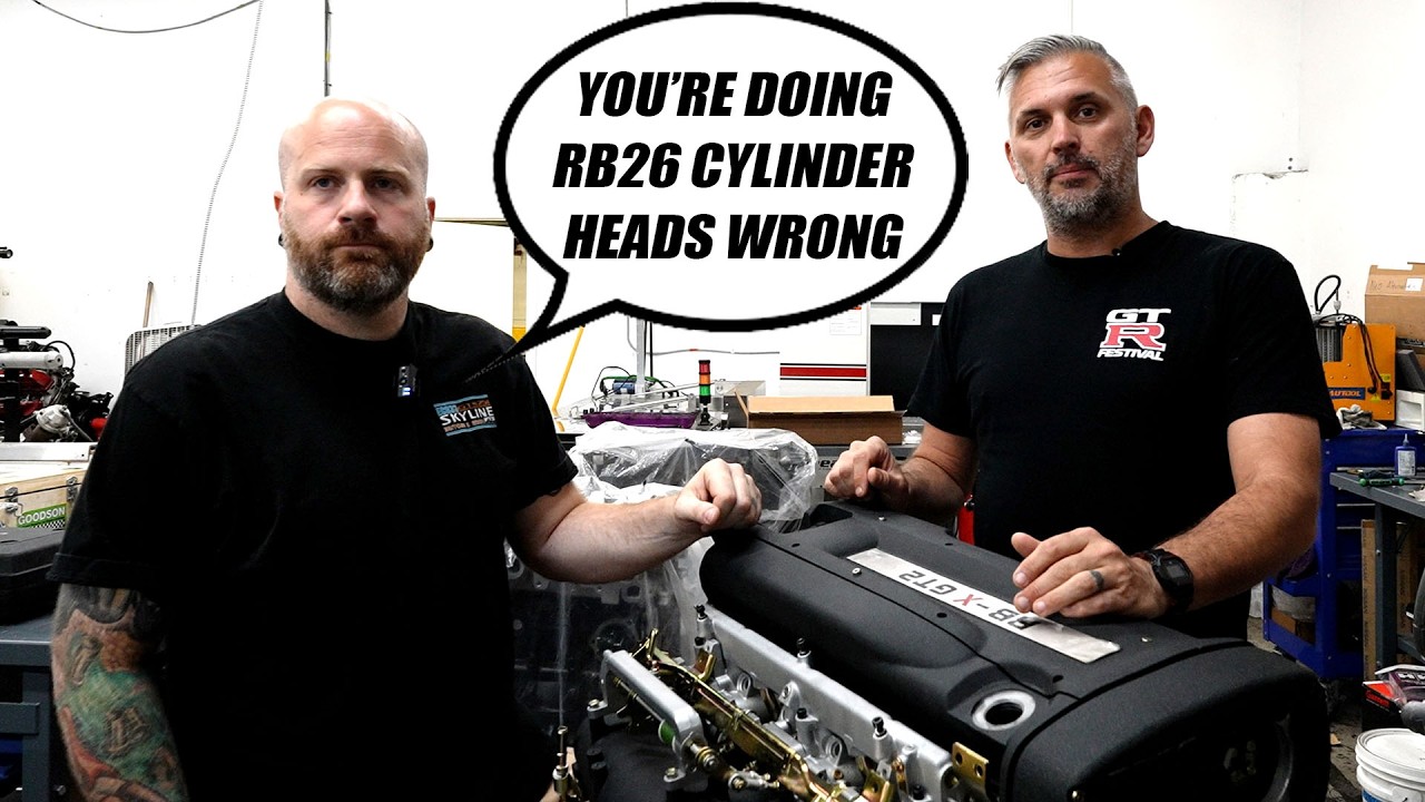 Why Modified RB26 Cylinder Heads Need a Torque Plate - RB and Skyline GT-R Tuning Guide