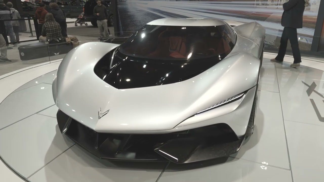 Presentation of the CX Corvette concept @ChicagoAutoShow 2026