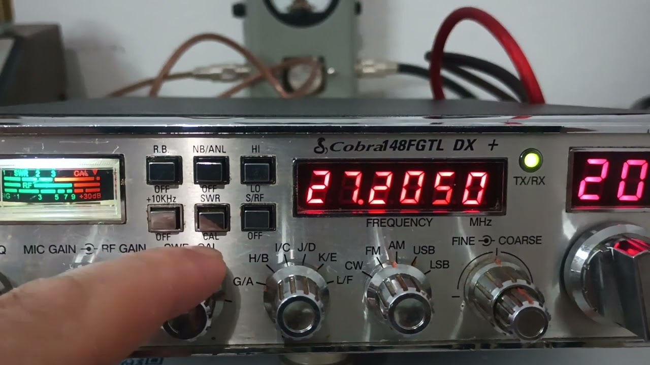 The Rare Cobra 148FGTL DX, mobile export radio, AM/SSB/FM