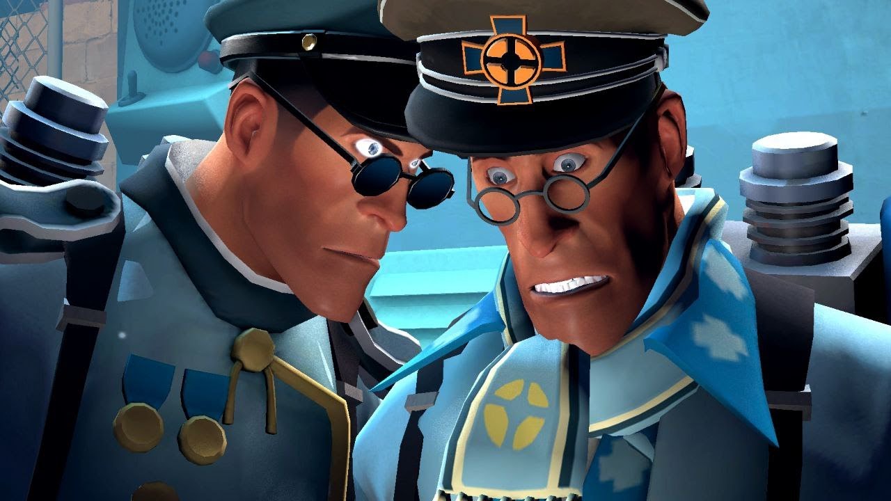 POV: Вы видите, как Медик лечит Хэви [Lock-In] [SFM]