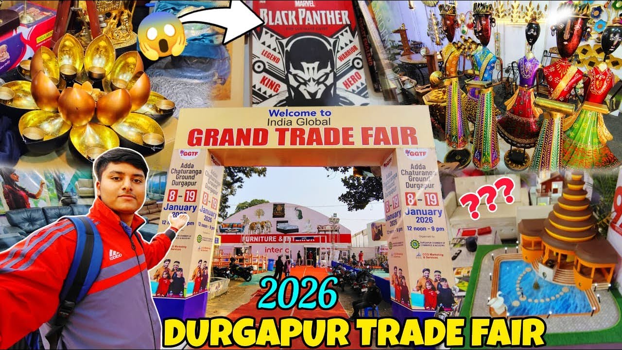 International Grand Trade Fair 2026 In Durgapur🤩| Durgapur Trade Fair | Part-1