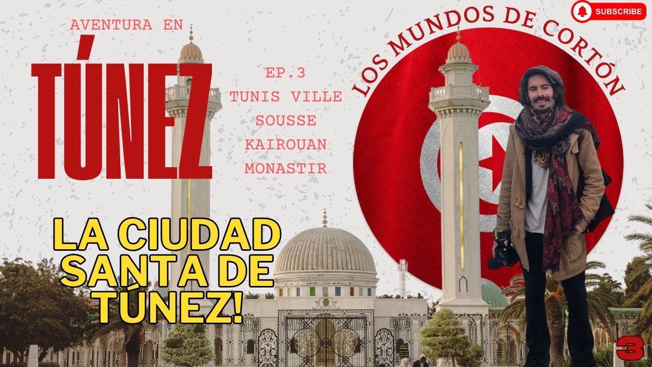 TÚNEZ en COCHE | TUNIS, SUSA, KAIROUAN y MONASTIR | Camino al DESIERTO | TÚNEZ - EP.3 🇹🇳