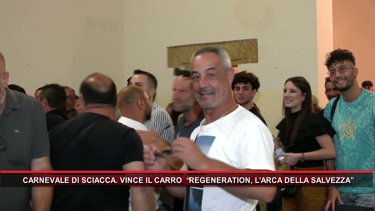 CARNEVALE DI SCIACCA  VINCE IL CARRO  “REGENERATION, L’ARCA DELLA SALVEZZA”