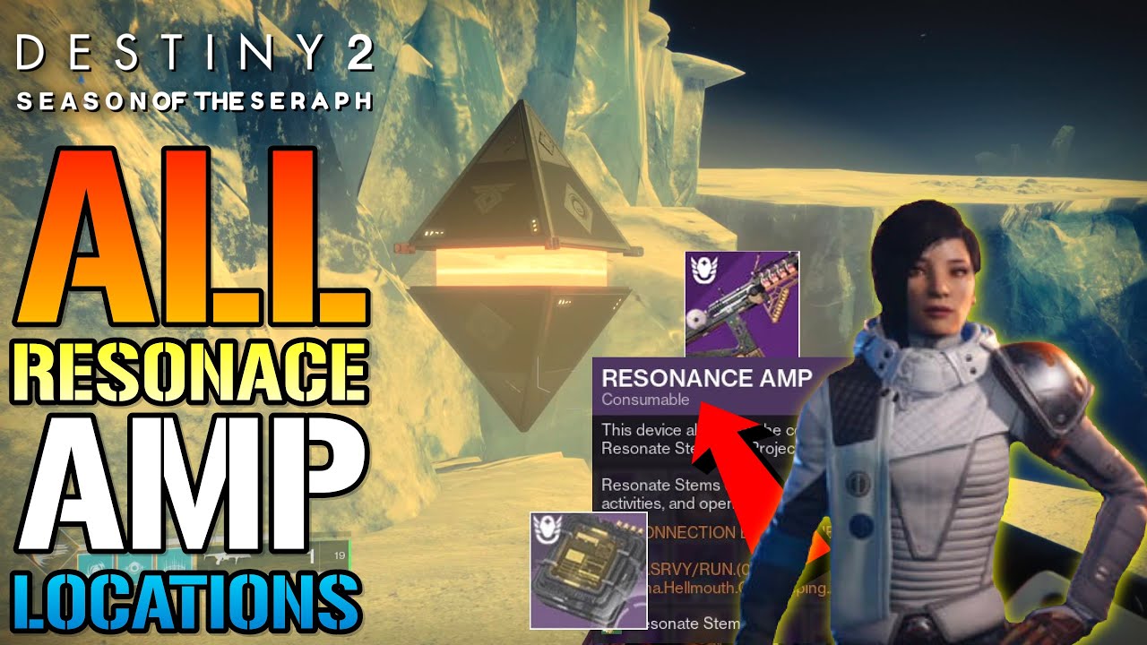 Destiny 2: ALL "Resonance Amp" LOCATIONS! How To Get The New IKLOS Weapons (Location Guide)