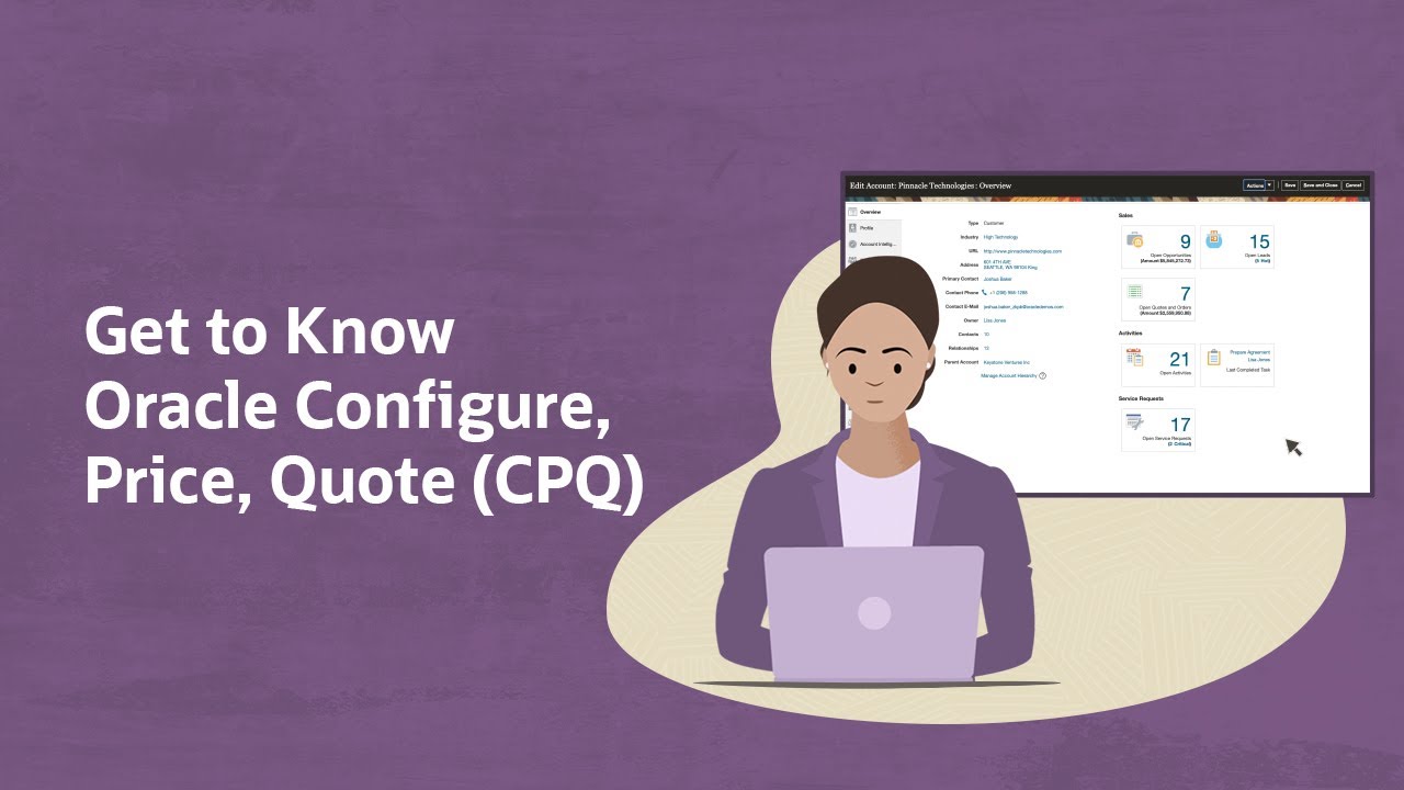 Познакомьтесь с Oracle Configure, Price, Quote (CPQ)