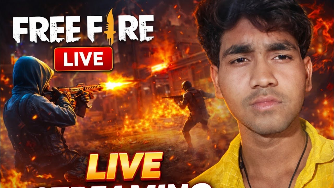 CRAZY_BDE is live🗣️ full  rank push with random squad 🗿