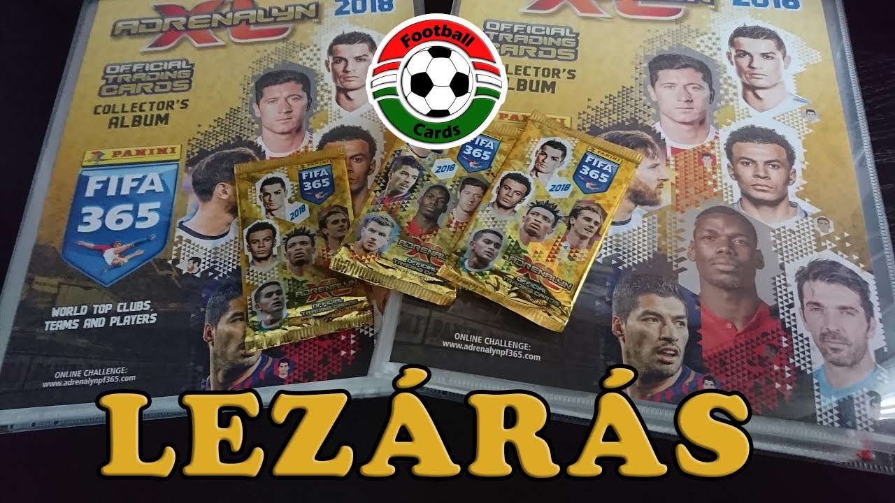 Panini FIFA 365 2018 Adrenalyn XL | Lezárás
