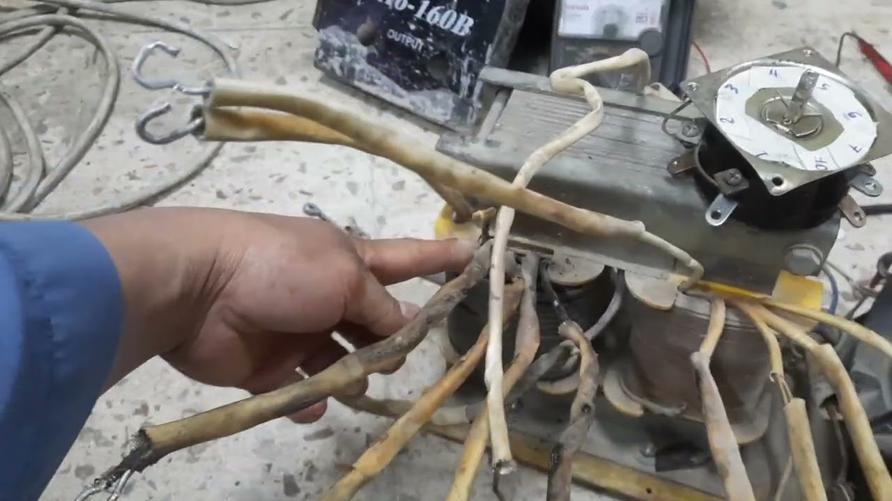 method how to attach the coils of the wilding machine