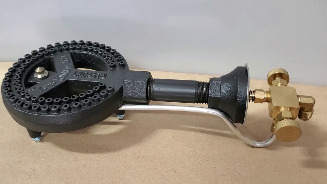 LPCAST-2 Two-Part Low Pressure Cast Iron Burner-Set Up and Use (NEW, IMPROVED MODEL)