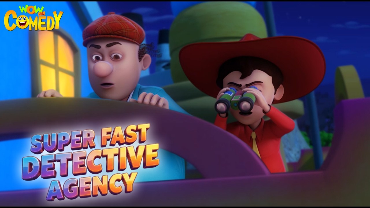 Super Fast Detective Agency 🕵️‍♂️ | Chacha Bhatija New Episode | Kids Cartoons | Wow Kidz Comedy