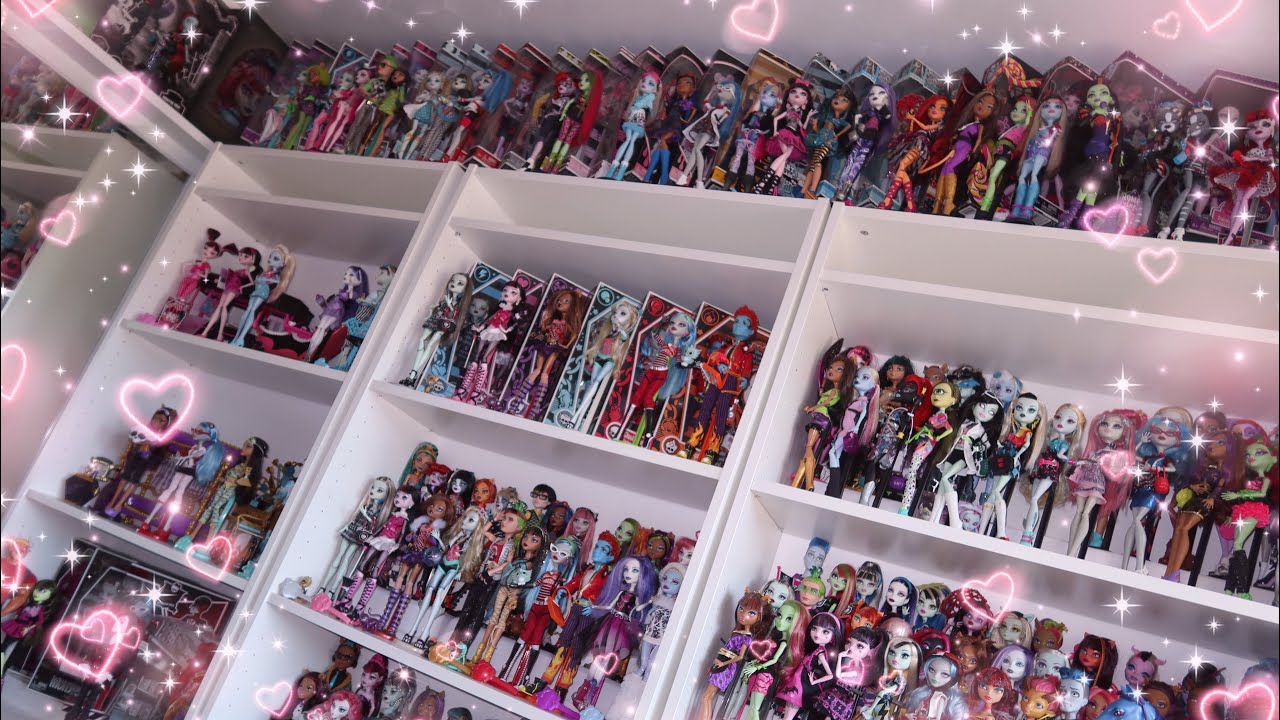 Doll Room Tour! Monster High, Bratz, and MORE! 500+ DOLLS!