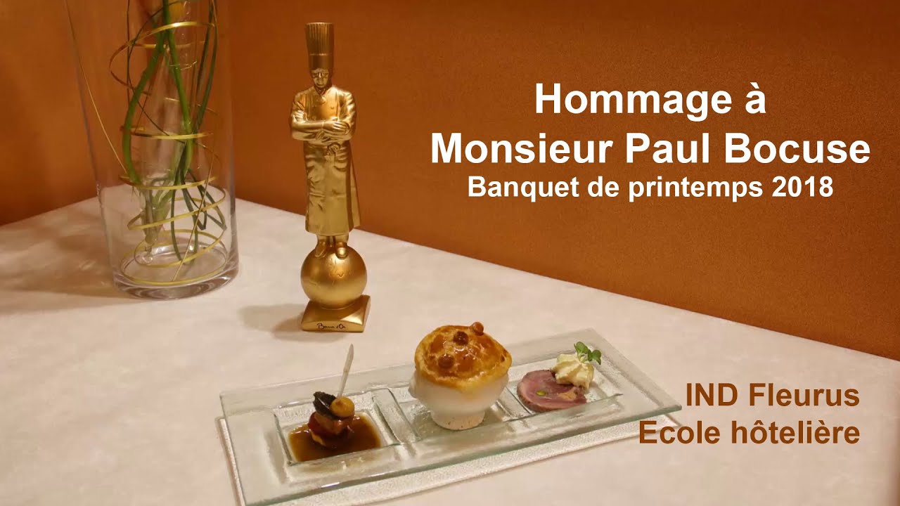 Hommage à Paul Bocuse - banquet de printemps 2018