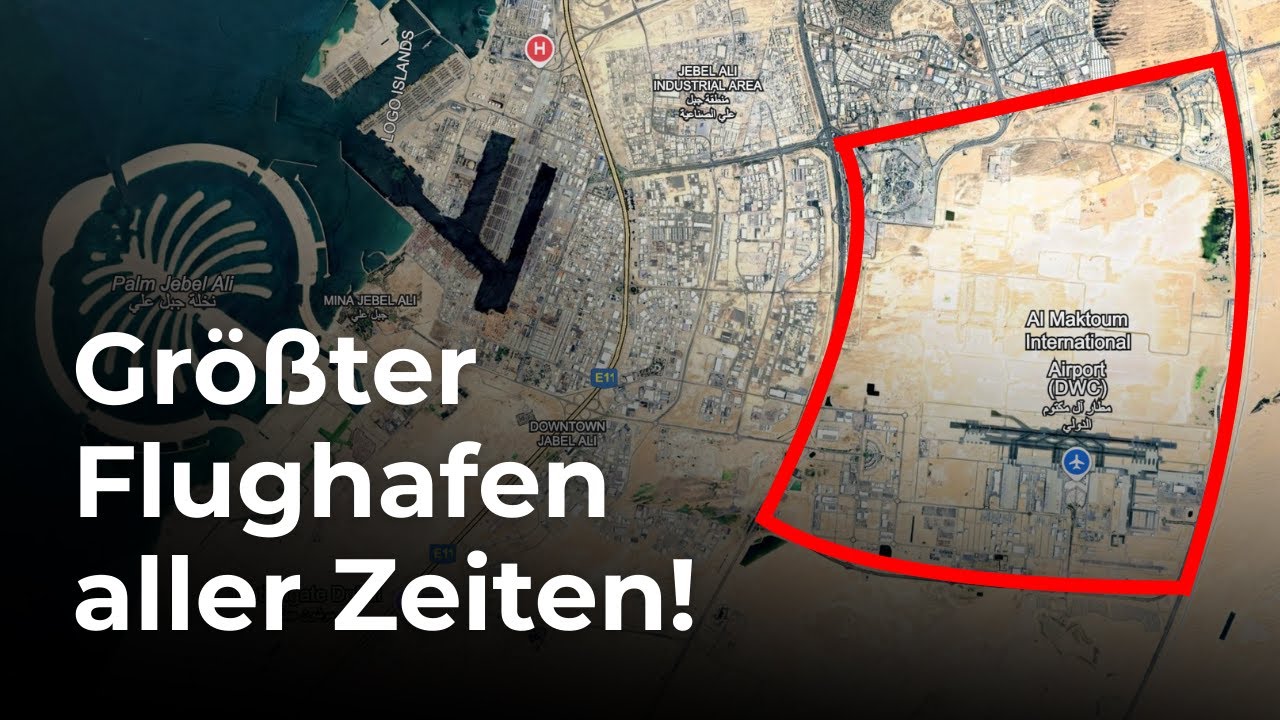 Baut Dubai den größten Flughafen der Welt? Investoren aufgepasst