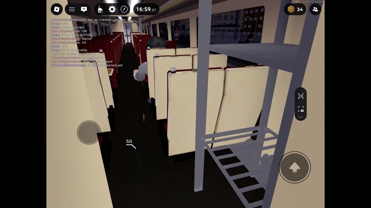 Going On The Train From Freston Junciton To Avonhill