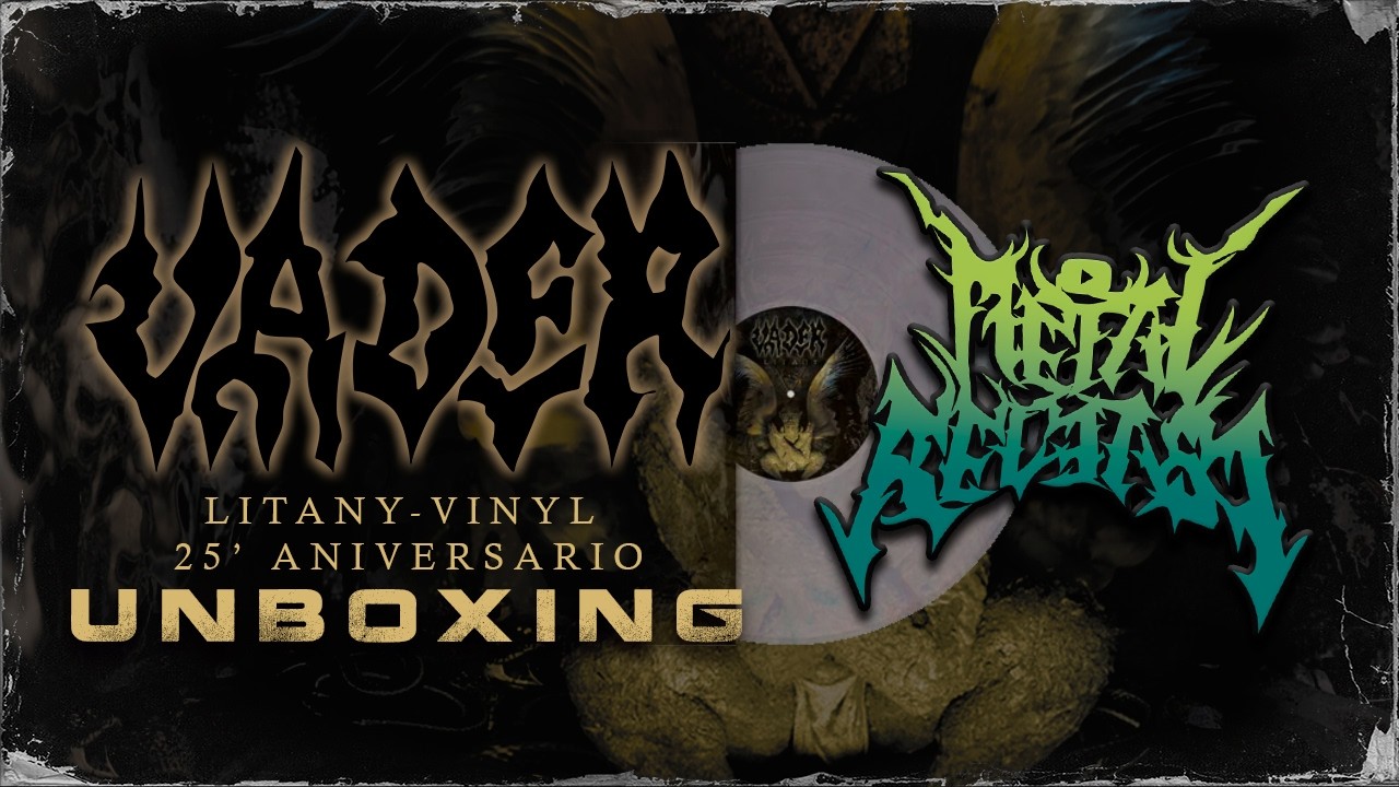 🔥UNBOXING: Vader - Litany Vinyl 25 Aniversario🔥@metalbladerecords