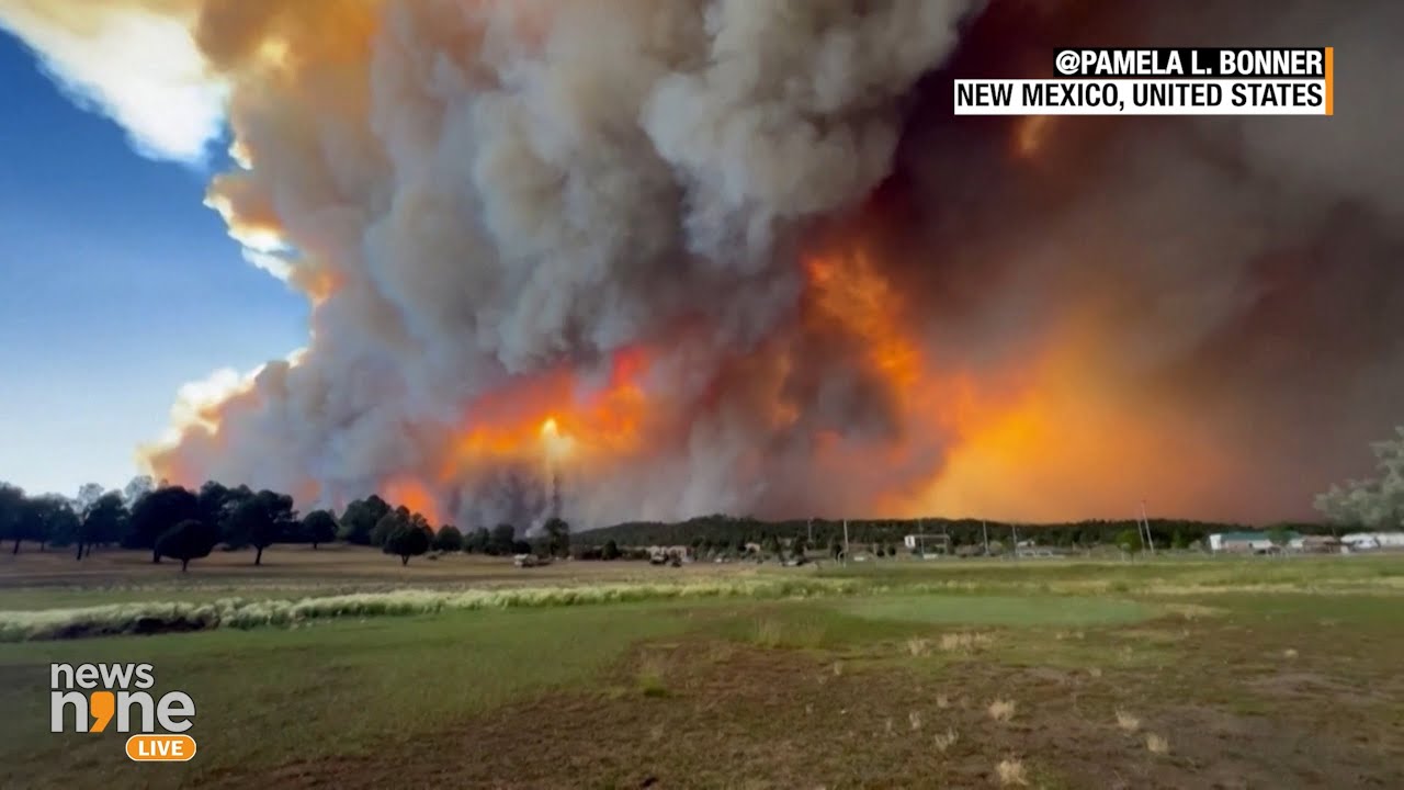 'We've seen other fires, but nothing like this' - New Mexico Evacuee on Damages from Massive Fire