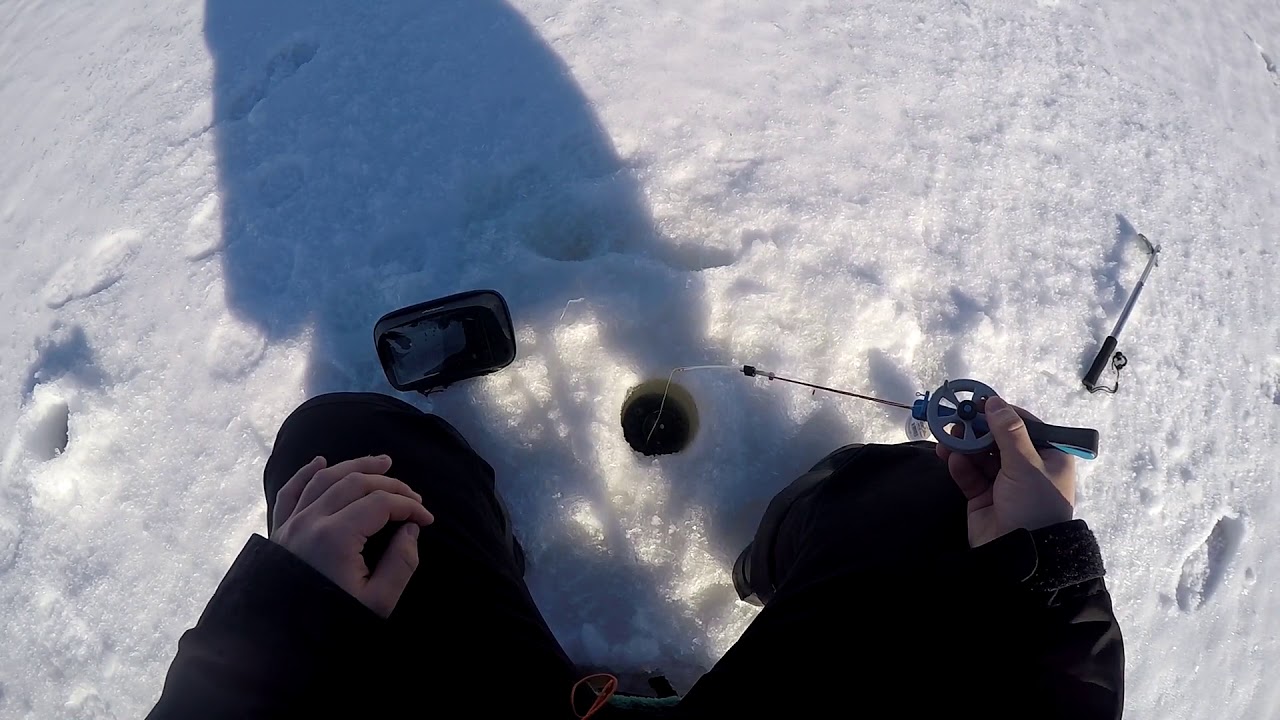 Isfiske efter Mört & Abborre!