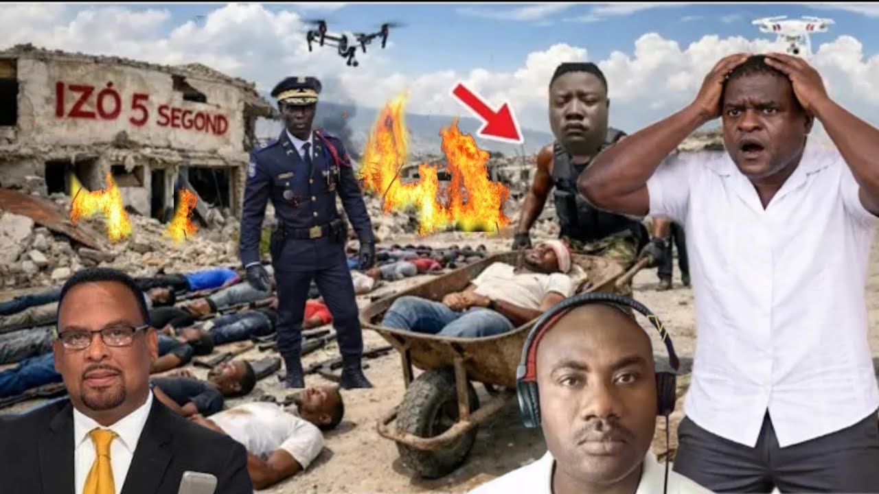 23 Jan 2026, Anpil Dron Tonbe Nan Vilaj De  Dye Bandi Mouri Pa Pakèt Izo Pote Yo Nan Bourèt 