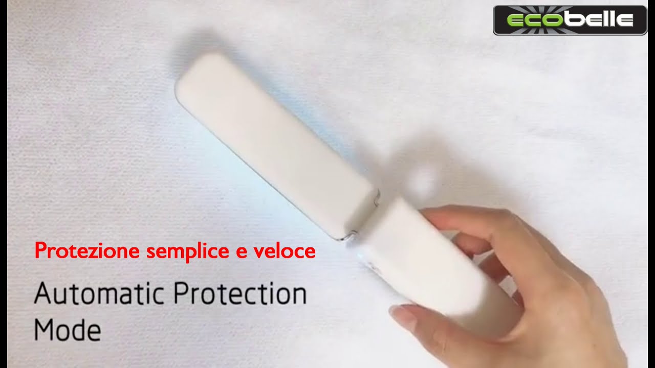 ECOBELLE® Lampada Sterilizzatrice e Germicida UVC/UV portatile