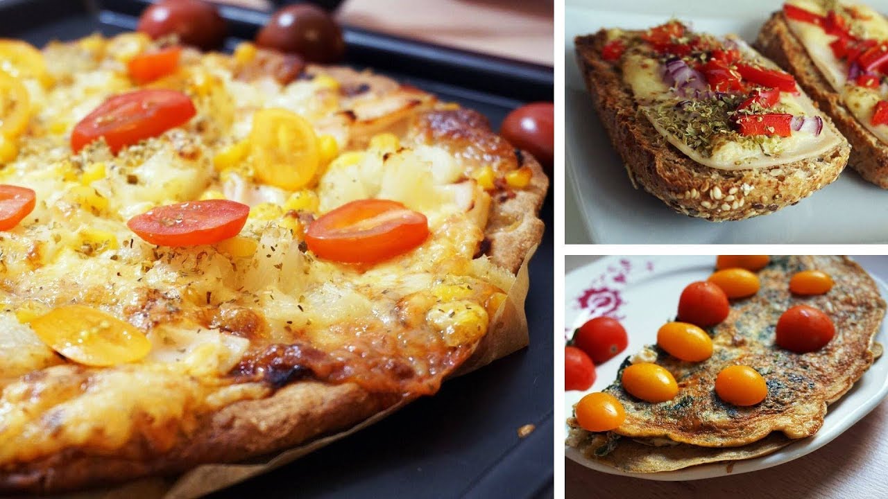 5 przepisów na zdrową kolację  *FIT PIZZA HAWAJSKA*