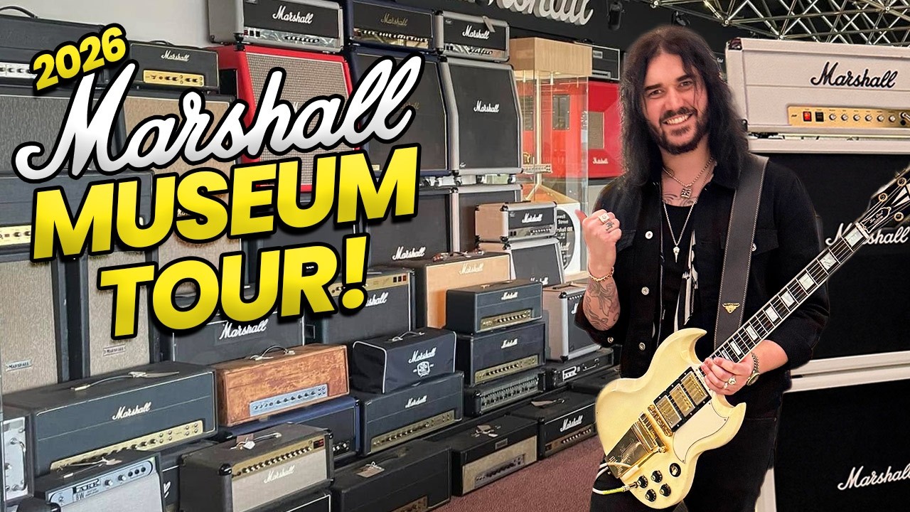 Marshall Amps Museum Tour! - The Rarest, Coolest & Most Important Amps In Existence!