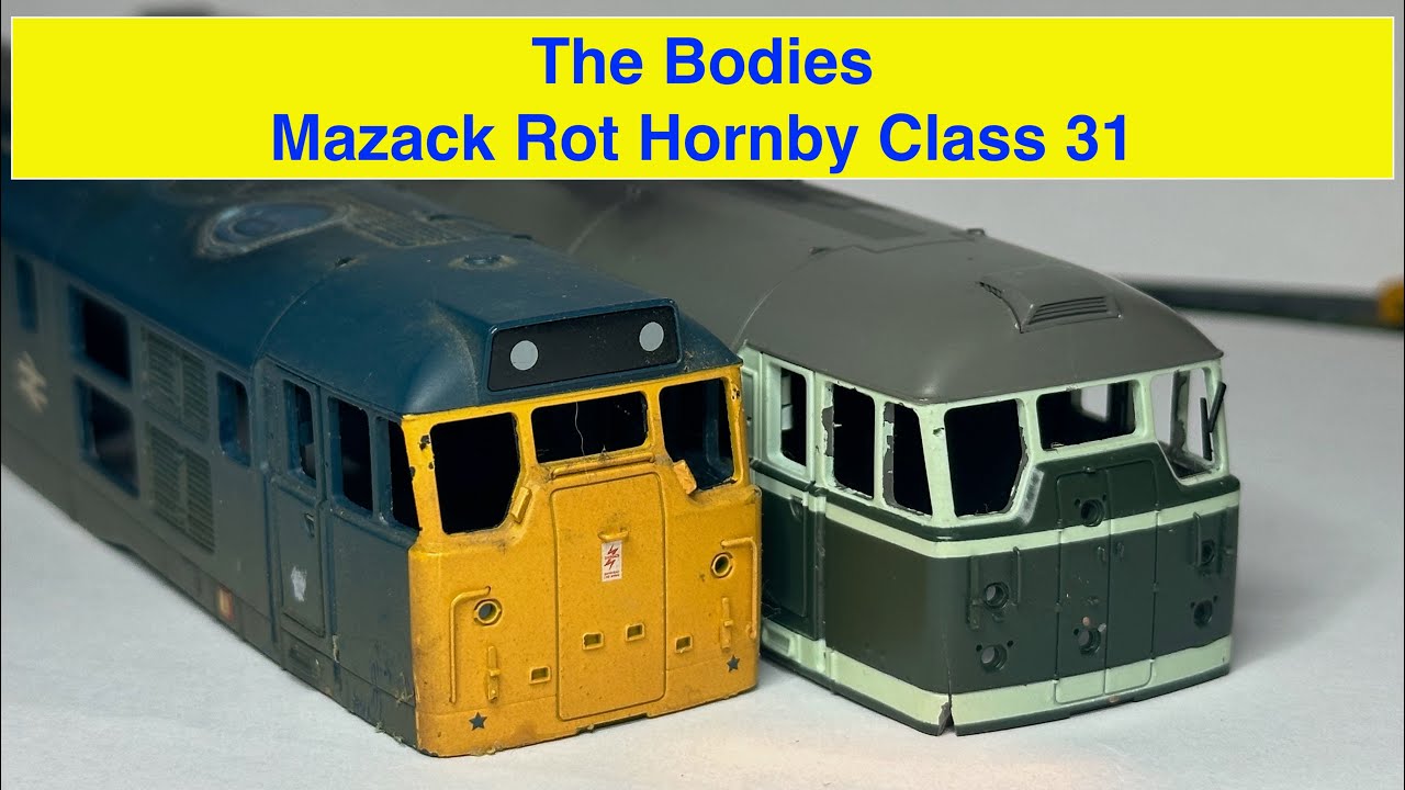 Mazack rot Hornby Class 31 bodys