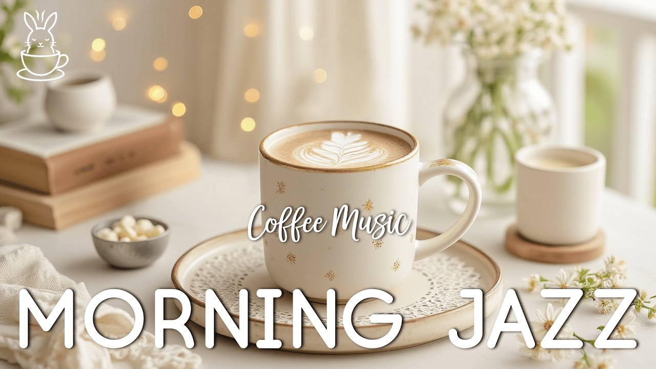 Morning Coffee Jazz Playlist ☕ Relaxing Spring Coffee Music & Bossa Nova Piano for Great Mood