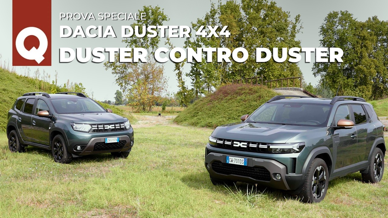 CONFRONTO in off-road tra NUOVA e VECCHIA Dacia Duster