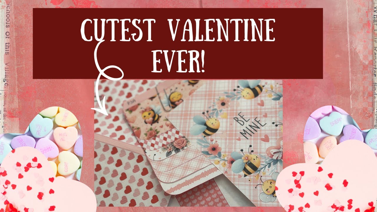Bee Mine Valentine’s Day folio #valentinesday2026 
