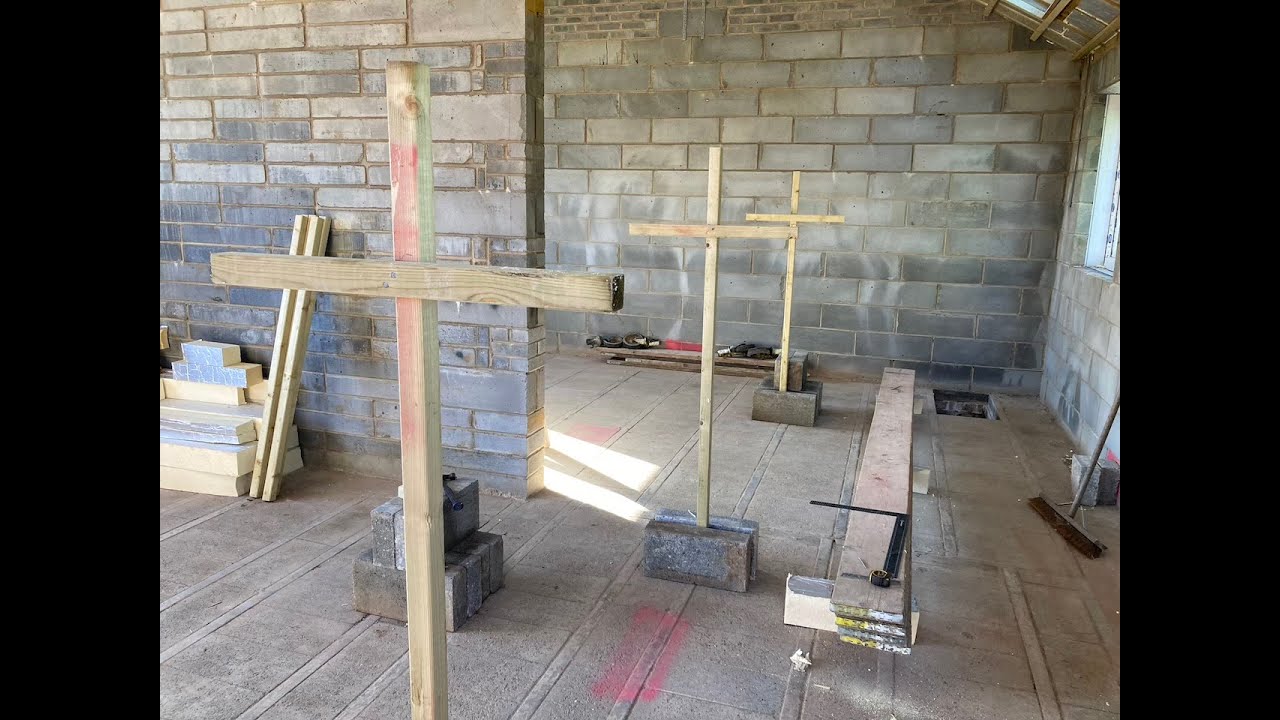 An explanation on how to make and use boning rods, for excavation work.