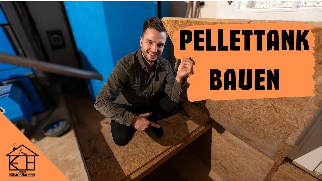 PELLETTANK DIY - So einfach geht's! Schritt für Schritt Anleitung...