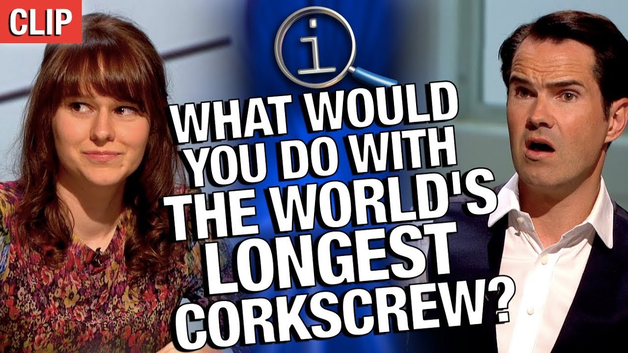 QI | What Would You Do With The World's Longest Corkscrew?