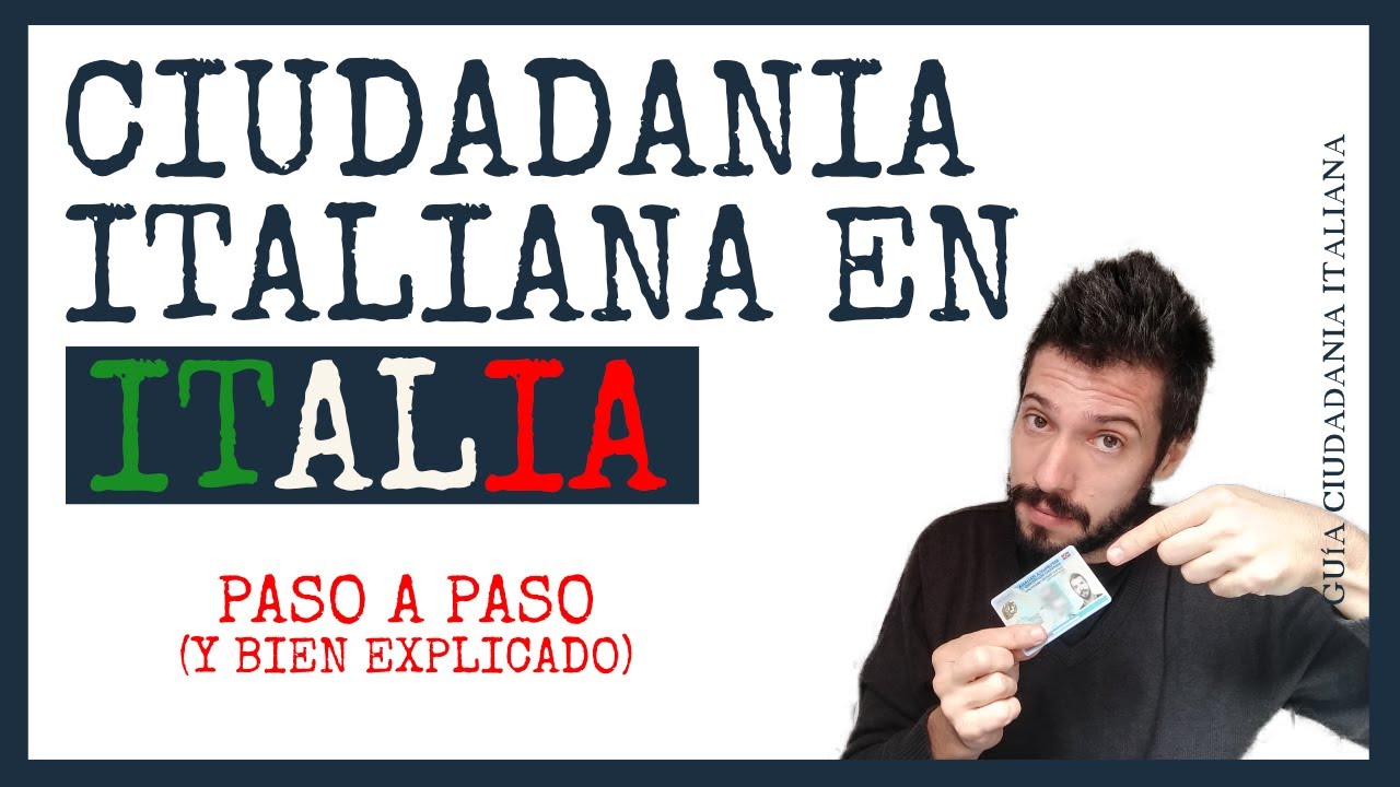 CIUDADANIA ITALIANA en ITALIA - ✅ Curso Práctico de la Ciudadanía Italiana - Video 12